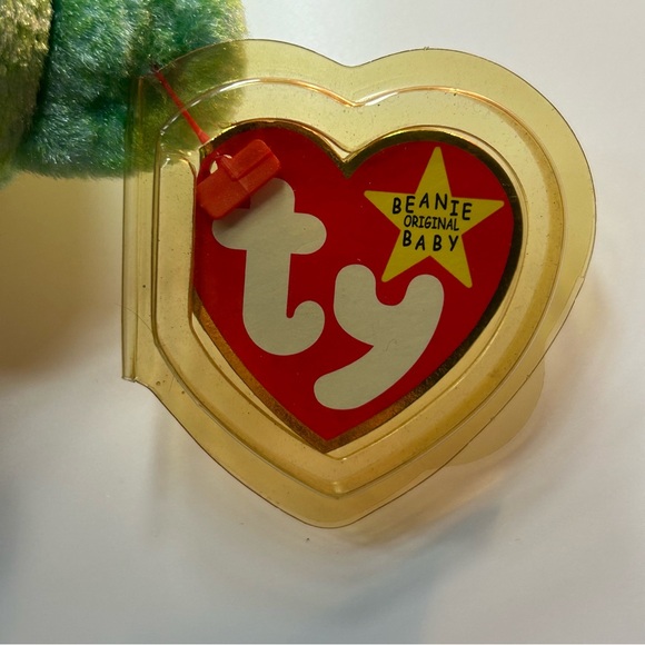 🚨Beanie Baby Kicks the Soccer Bear Retired Birth date 1998⚽️💚 - Picture 7 of 10